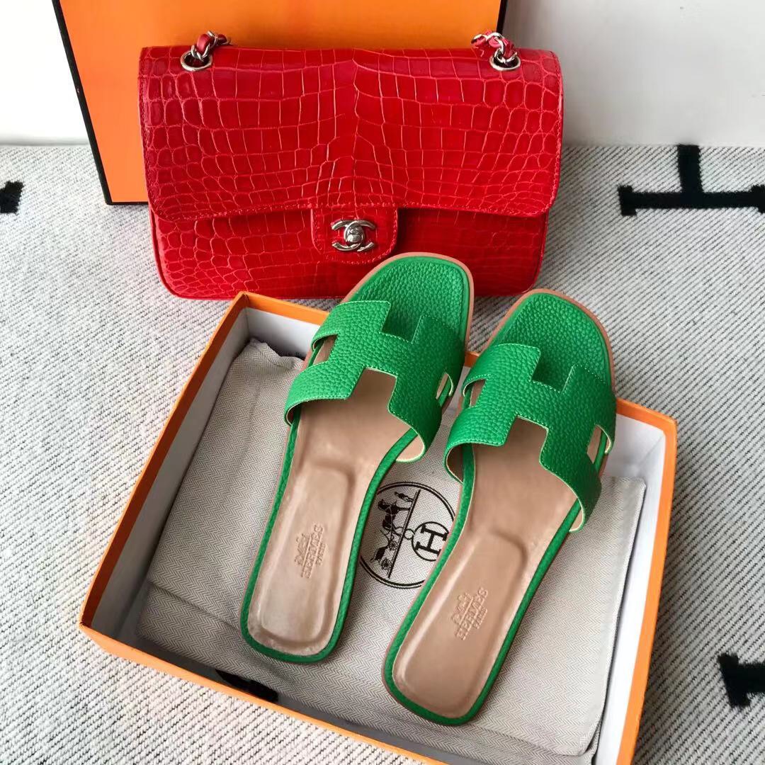 에르메스 올수공 오란 슬리퍼 샌들 토고 18